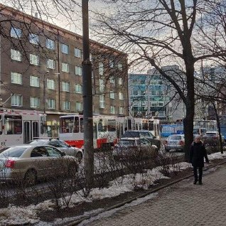FOTOD | Tallinna südalinna trammiliikluse halvas trammijuhi kartus, et tal katus põleb