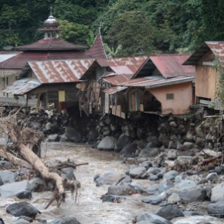 Sumatra saare vulkaaniäärsed külad jäid „külma laava“ teele 