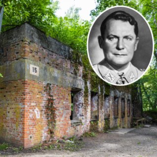 HUNDIKOOPA LUUD: Hermann Göringi kunagise elupaiga alt leiti viie inimese jäsemeteta säilmed