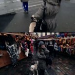 VIDEO | Vaata, kuidas liigub pime inimene koos juhtkoeraga Tallinna tänavatel