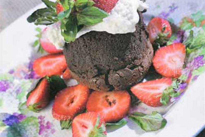 Šokolaadikook maasika parimas seltskonnas