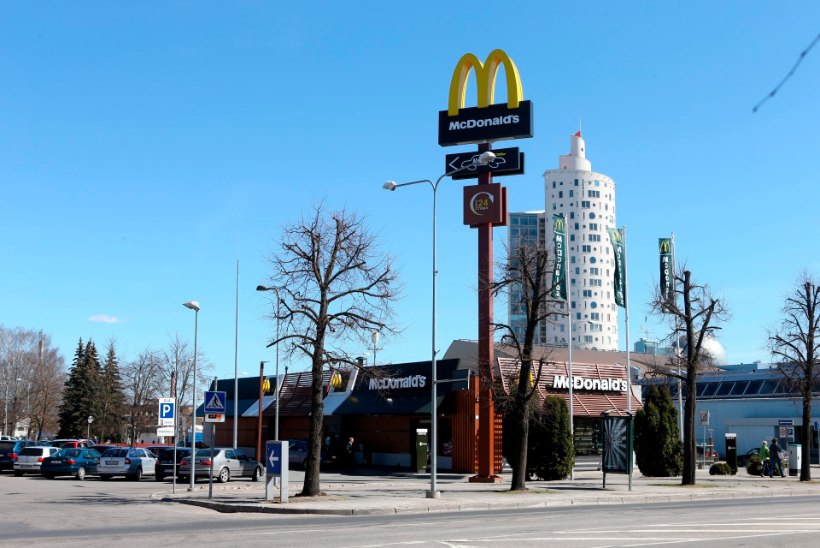Eesti inimesed on McDonald'si külastamise sageduselt Euroopas neljandal kohal