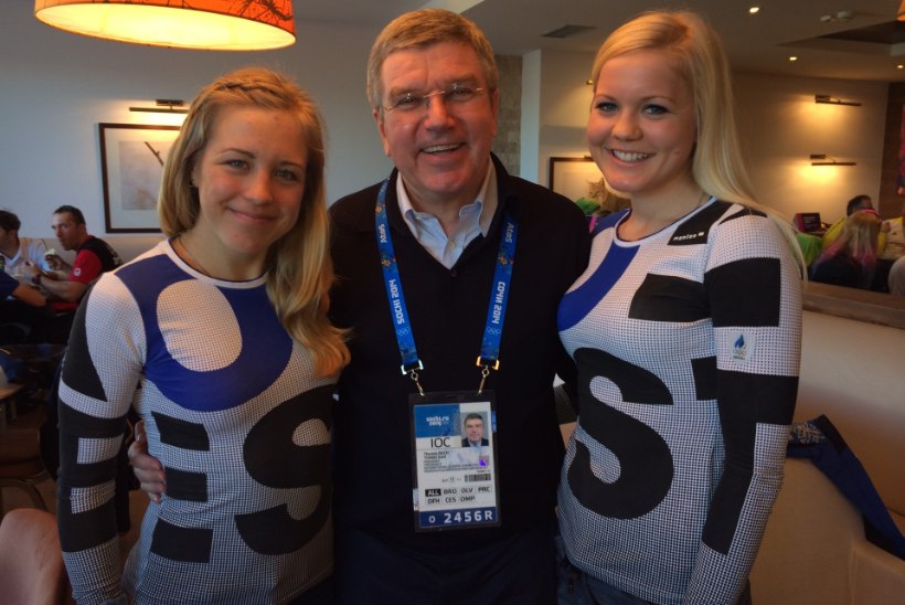 Eesti sportlased sõbrunesid ROKi presidendi Thomas Bachiga