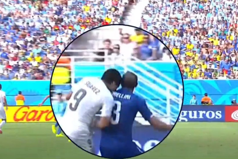 SKANDAAL! Uruguai kukutas Itaalia! Suarez hammustas (jälle) vastast!
