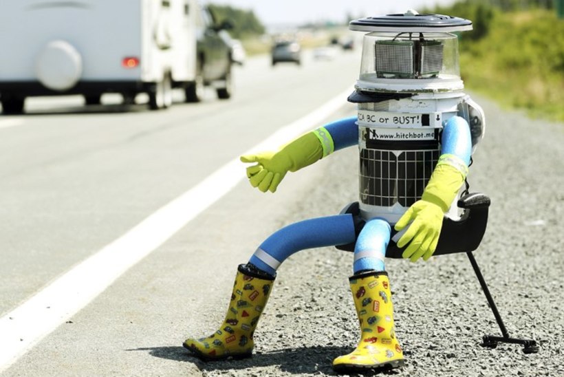 Kanada Robot reisis hääletades 6000 km