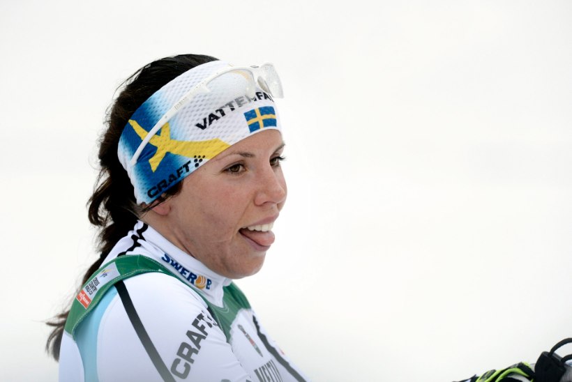 HULL SUUSANAINE: Charlotte Kalla võistleb Rootsi meessuusatajatega!