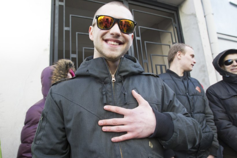 GALERII: protestiaktsioon Eesti vähiliidu ees