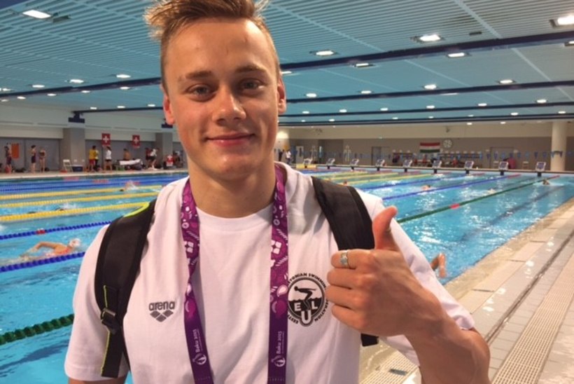 EUROOPA MÄNGUD | Ujuja Daniel Zaitsev parandas teist korda päevas Eesti rekordit ja pääses finaali