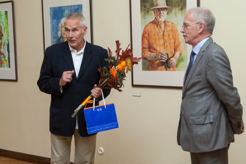 GALERII | Riigikogus avati Rein Mägari portreede näitus