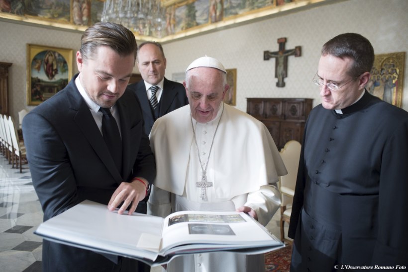 FOTOD | Paavst Franciscus austas Leonardo DiCapriot vastuvõtuga