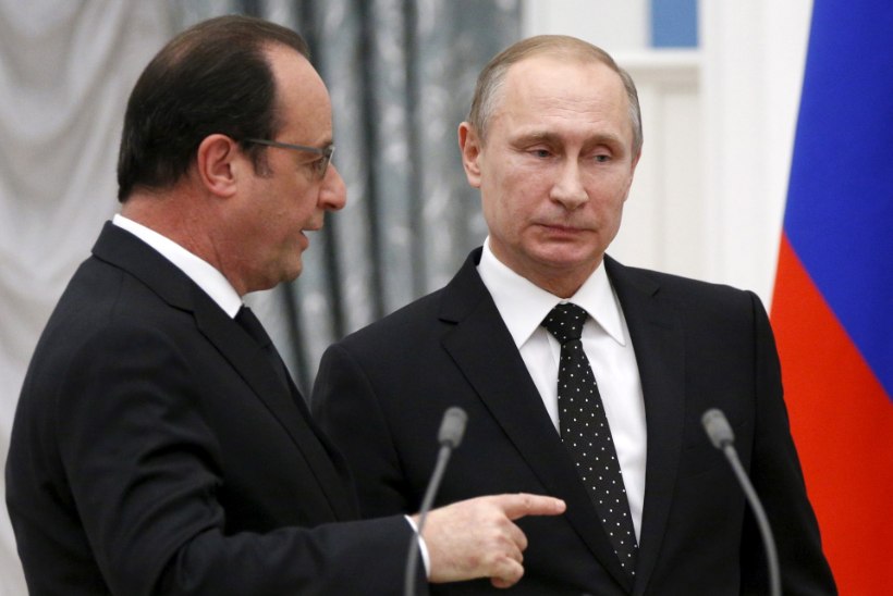 Putin kergendas Hollande'i murekoormat, tühistades riigivisiidi Prantsusmaale