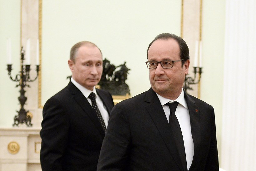 Putin ja Hollande keerasid tülli