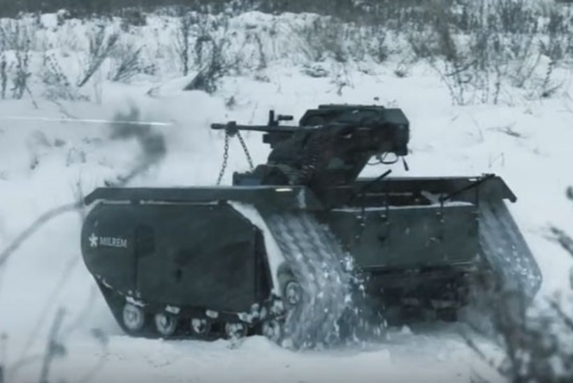 Eesti sõjatööstuse saavutusi: Eesti kaitsejõud katsetasid mehitamata lahingsõidukit