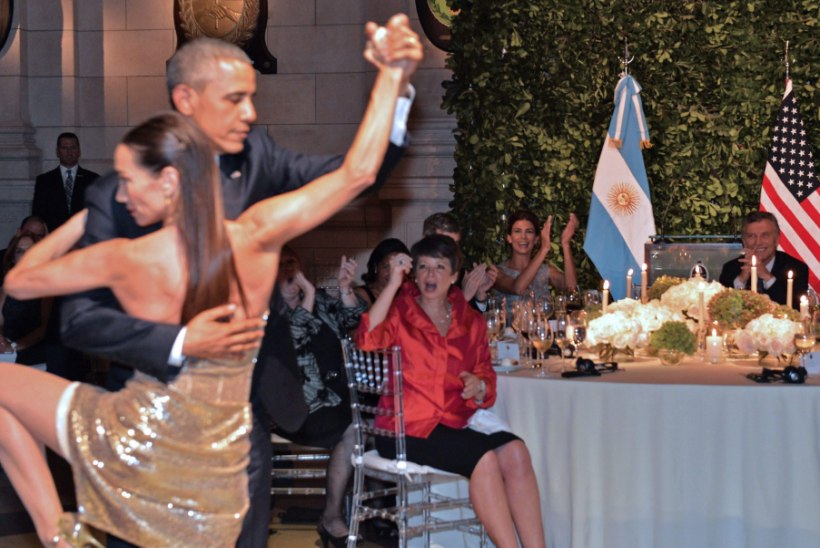Tangoproff: keelati, aga võtsin ikka Obama tantsima