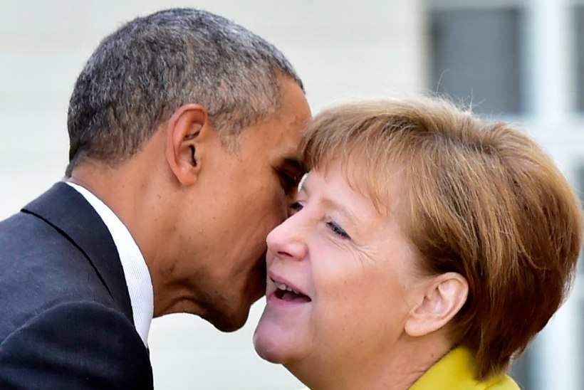 Obama avaldas Merkelile armastust