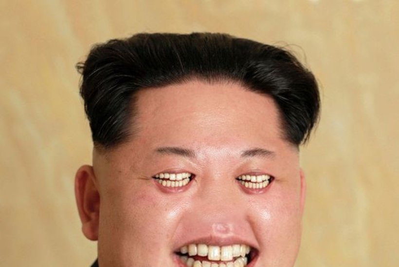 Kim Jong-un läheks vihast siniseks: photoshoppijad töötlesid "natuke" diktaatori portreed