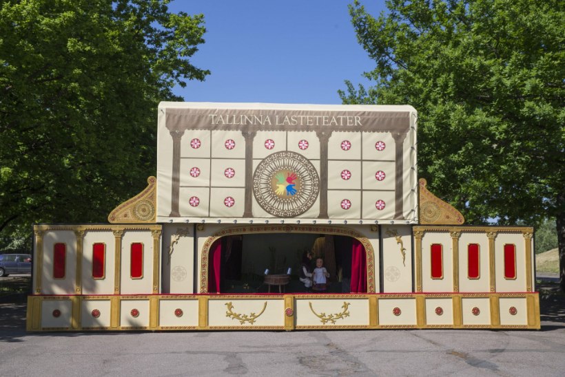 Salme kultuurikeskus läkitab linna liikuva marionett-teatri