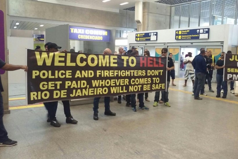 Rio politsei: tere tulemast põrgusse