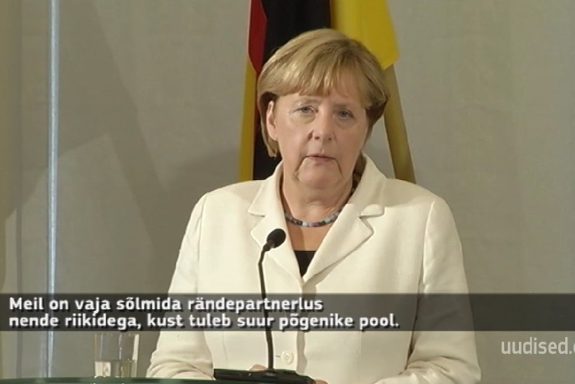 TV3 VIDEO | Merkel on rahul Eesti panusega põgenikekriisi lahendamisse