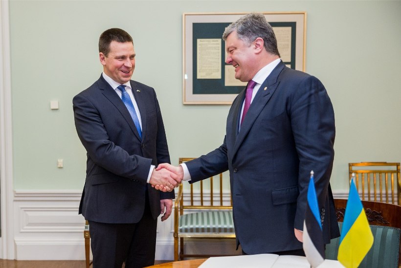 GALERII | Ukraina president kohtub Jüri Ratase ja Eiki Nestoriga