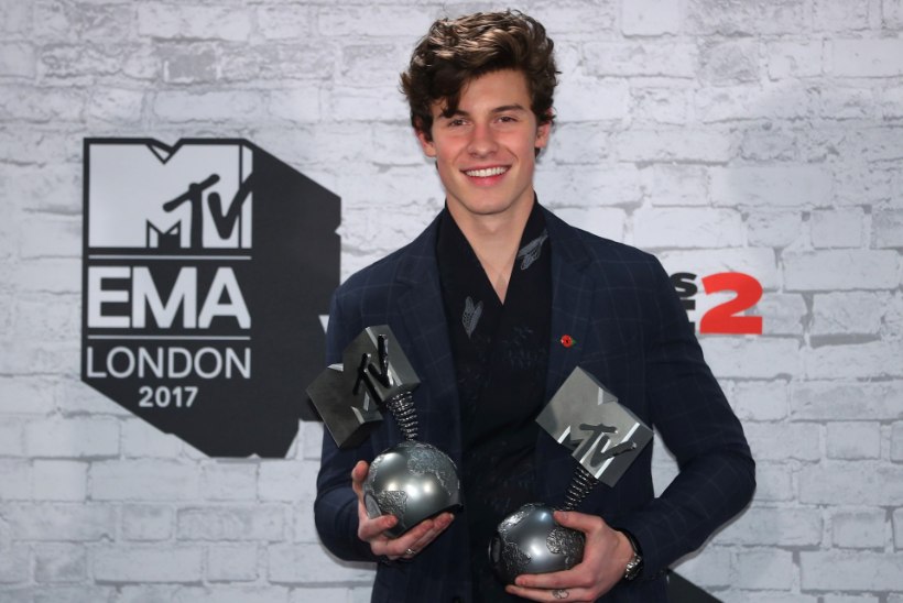 MTV galal võidutses 19aastane Kanada kompu Shawn Mendes