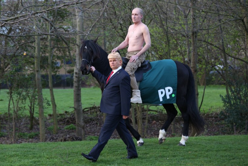 FOTOD | Milline oleks vaatepilt, kui Trump ja Putin koos ratsutaksid?