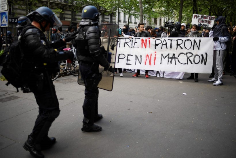 Pariisis protestivad noored presidendikandidaatide vastu
