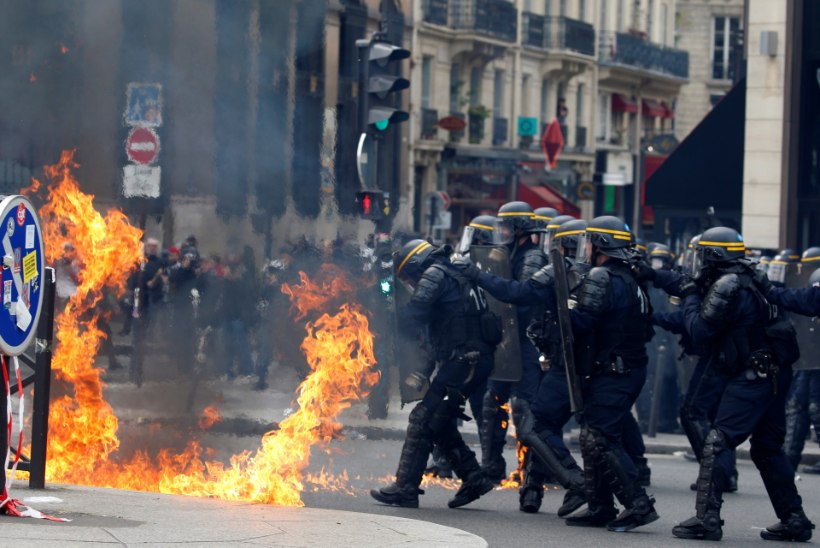 VIDEO | Le Peni vastane meeleavaldus Pariisis muutus vägivaldseks