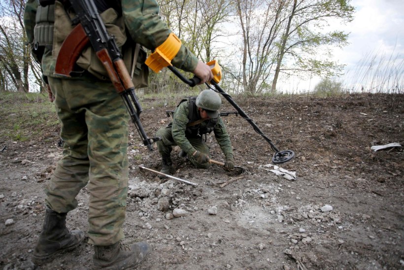 Unustatud miinid on Ida-Ukrainas kõige suurem oht