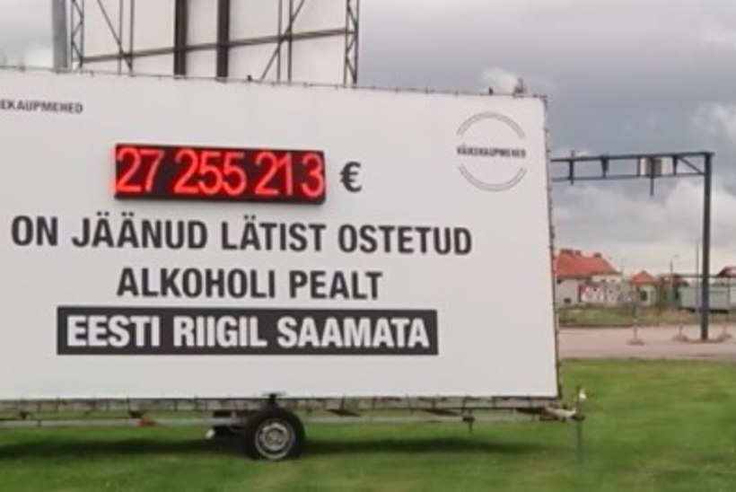 TV3 VIDEO | Alkokaupmehed panid Läti piirile maksuloenduri