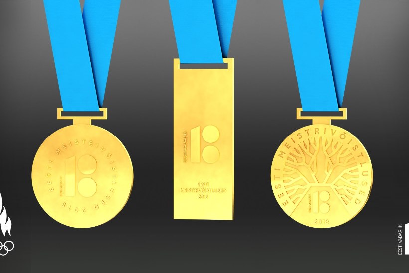 Eesti meistrivõistluste medalid saavad Eesti 100. sünnipäevaks ühtse erikujunduse