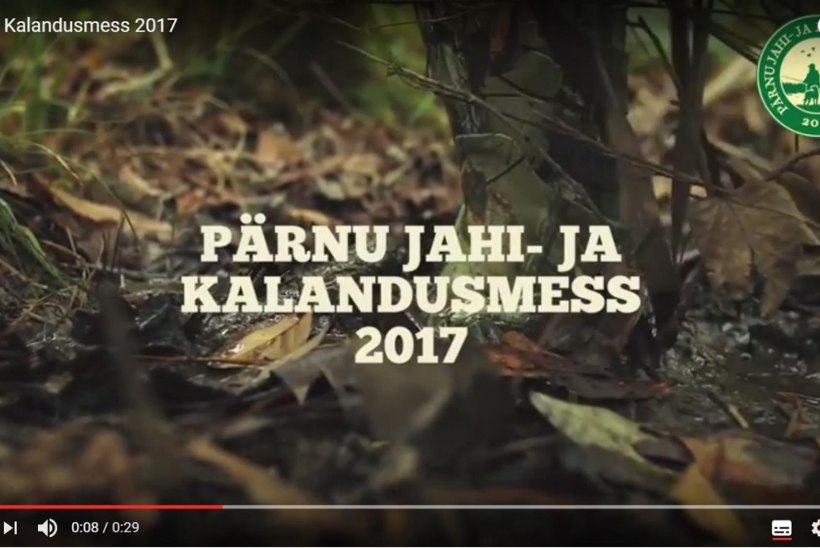 VIDEO: Pärnu jahi- ja kalandusmess 2017 28.-29. juulil