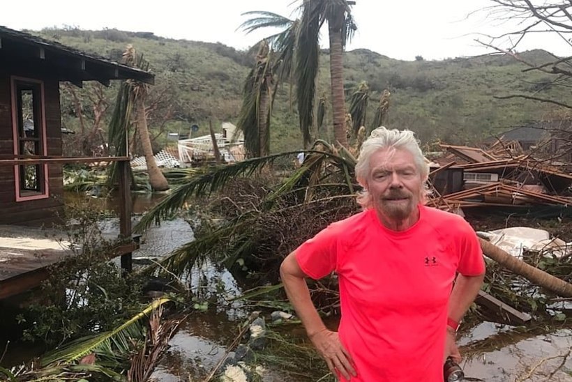 PILTUUDIS | Richard Branson näitas, mida Irma tema erasaarel korda saatis