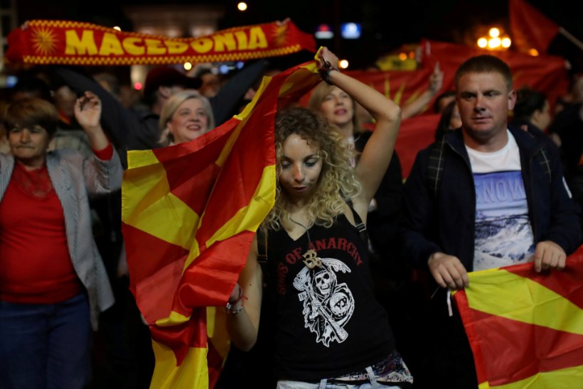 Makedoonia nimemuutust toetas 90% hääletanutest