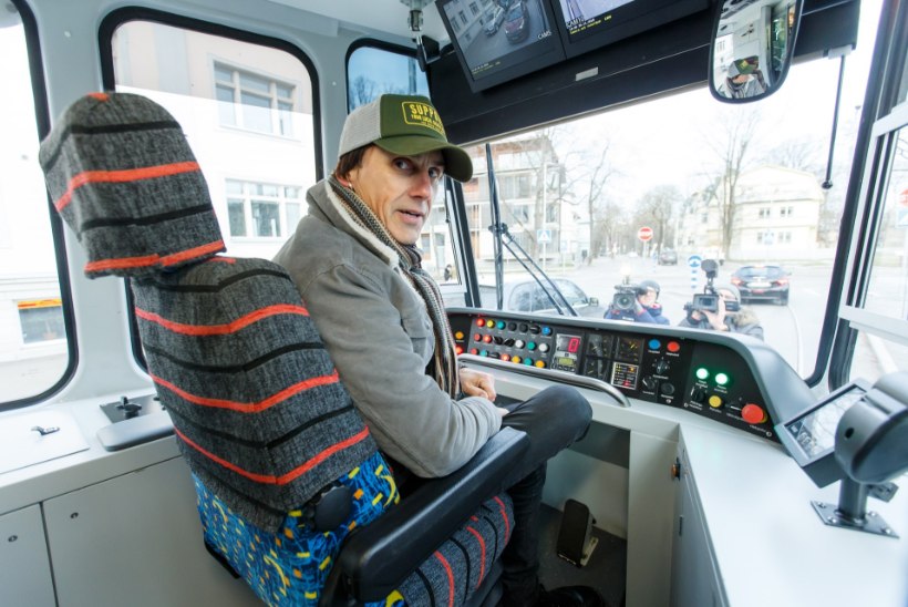 ÕL VIDEO JA GALERII | Hendrik Sal-Saller Smilersi-nimelisest trammist: juht pakkus, et võiksin ühe ringi teha