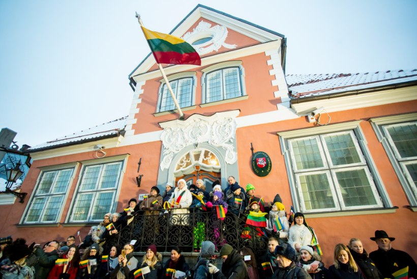GALERII ja VIDEO | Leedu 100 sünnipäevapidu algas ühise hümnilaulmisega