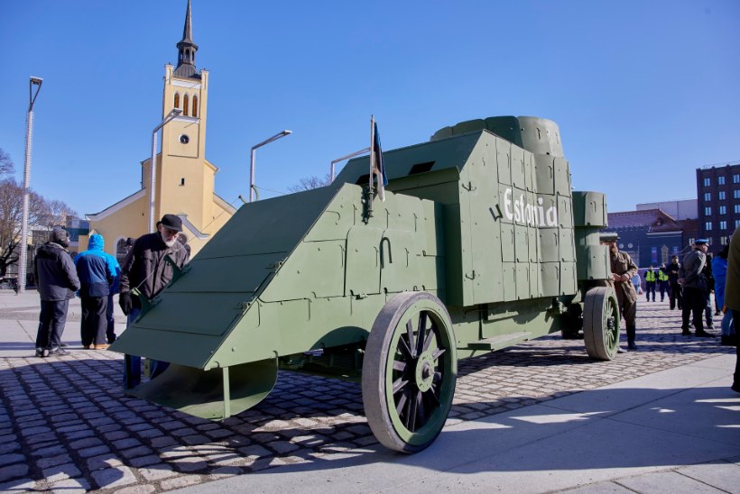 GALERII ja VIDEO | Kaitseliit taastas Eesti esimese soomusauto Estonia