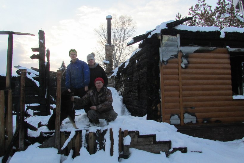 Siberis eesti keelt õpetava eestlanna kodu hävis tules
