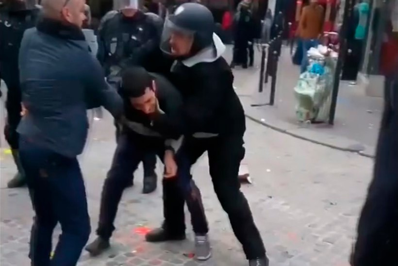 Macron vallandas meeleavaldajaga vägivallatsenud turvanõuniku