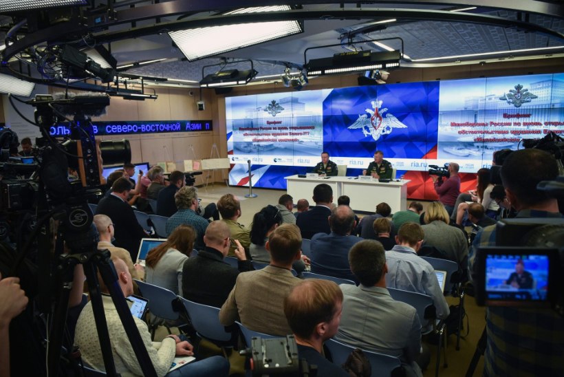 Venemaa kaitseministeerium pressikonverentsil: MH17 tulistas alla Ukraina!