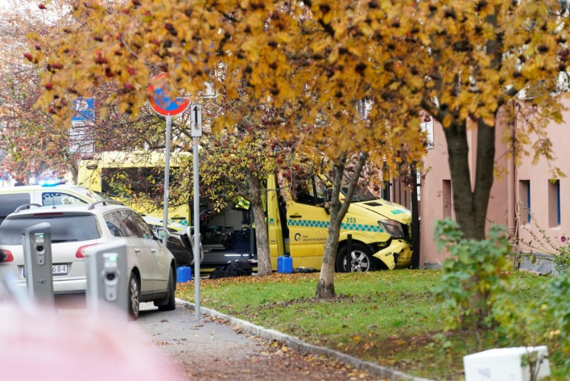 Oslos sõitis mees röövitud kiirabiautoga rahva sekka