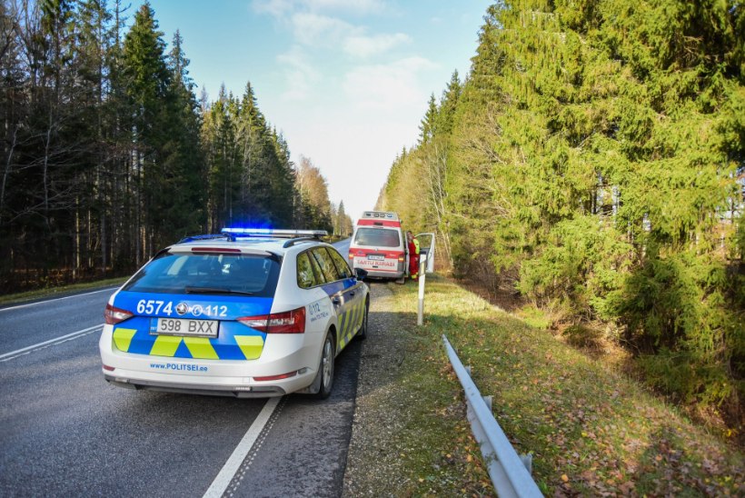 VIDEO JA FOTOD | Viljandimaal sõitis auto teelt välja