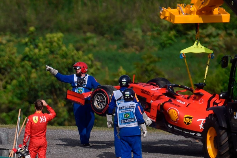 Vettel peab pärast Leclerciga kokkupõrkamist Ferrari ja suure palgatšeki nimel tõsiselt võitlema