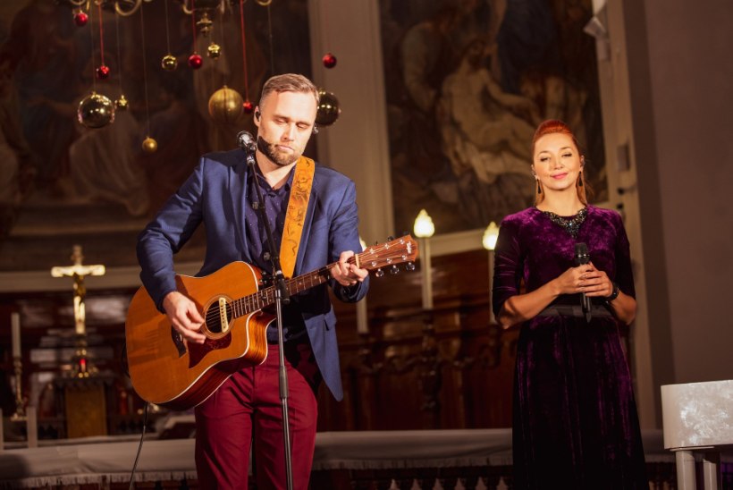 GALERII | Tanja Mihhailova-Saar ja Mikk Saar andsid Kaarli kirikus maagilise jõulukontserdi