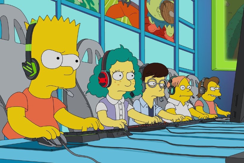 Animasarja „Simpsonid“ värskeim episood võtab luubi alla e-spordi kireva maailma