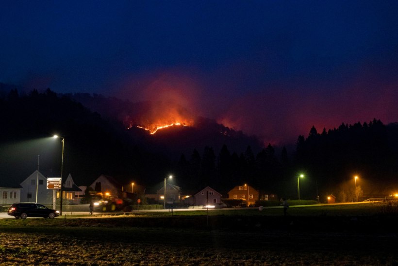 Norras lõõmavad metsatulekahjud: päästjad evakueerisid sajad inimesed