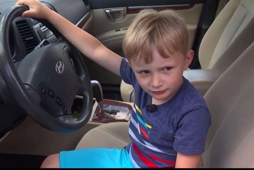 OHTLIK TEGU: nelja-aastane poiss sõitis vanavanaisa autoga maiustusi ostma