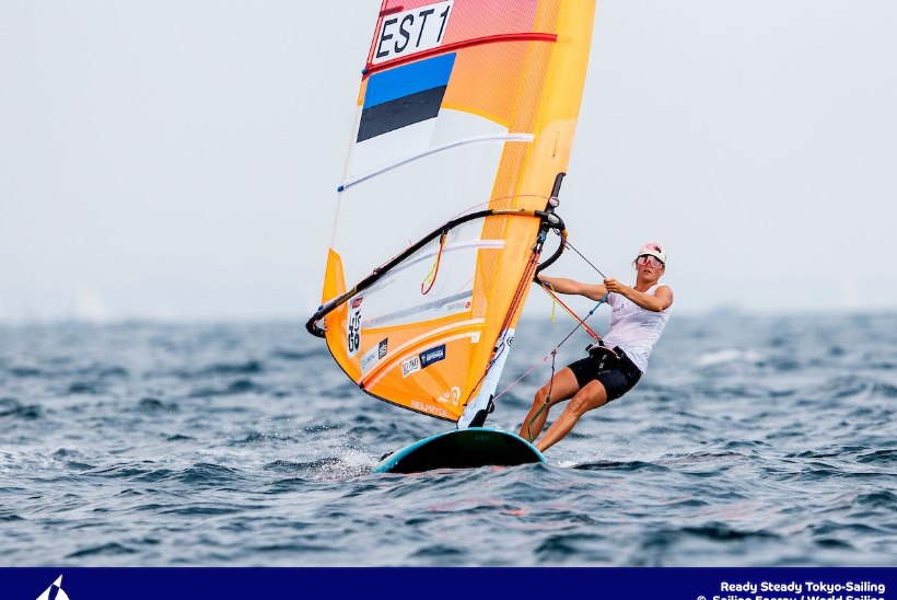 Eesti purjelaudur tuhises eelolümpia medalisõidus kolmandaks: „Emotsioonid on väga suured!“