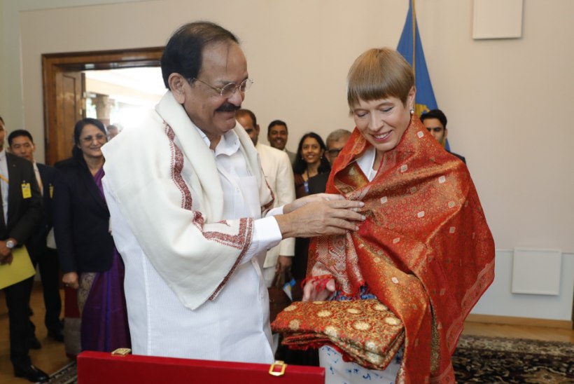 GALERII | India asepresident on Eestis visiidil
