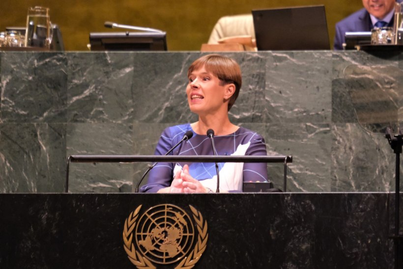 VIDEO | President Kaljulaid ÜROs: kodanikuliikumised sudivad meid kliimakriisiga tegelema